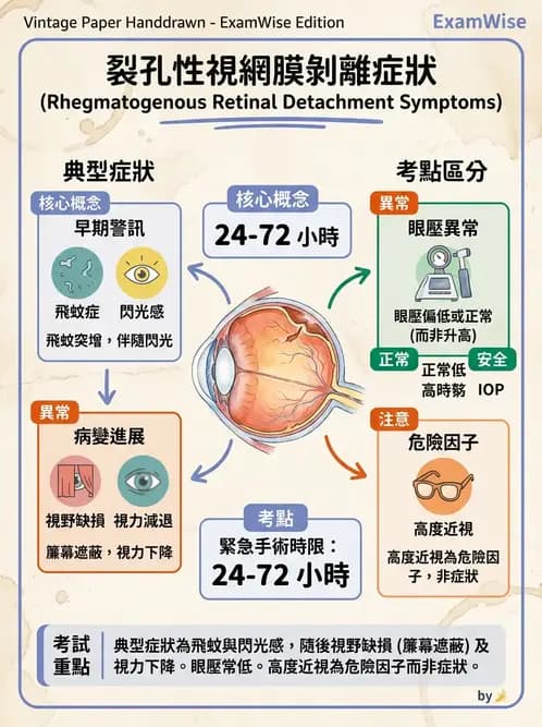 驗光師 - 視網膜疾病 - AI 圖文解析預覽
