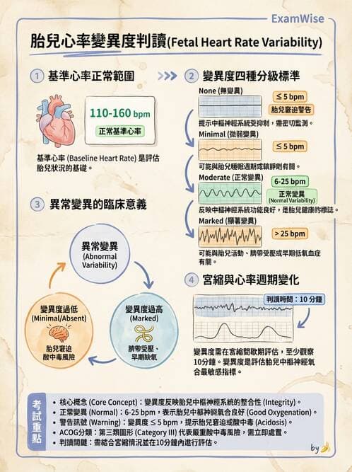護理師 - 產程機轉與待產護理 - AI 圖文解析預覽