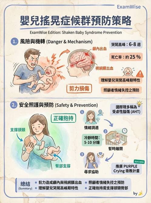 護理師 - 兒童預防保健與安全 - AI 圖文解析預覽