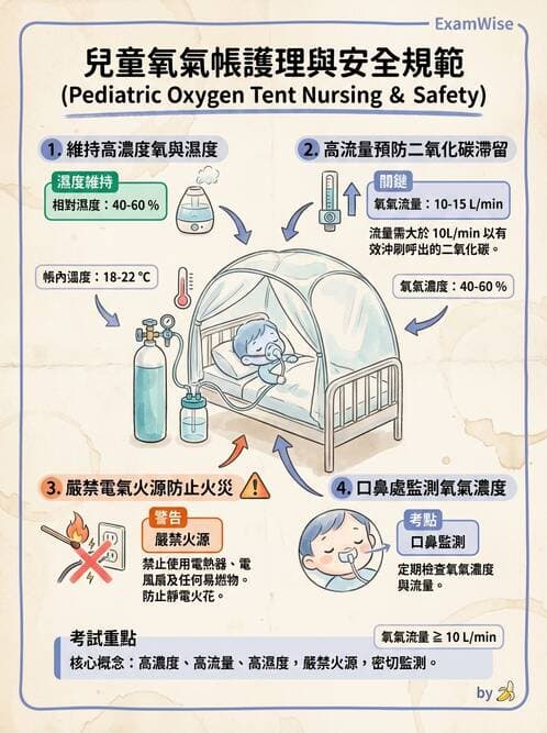 護理師 - 兒童呼吸系統疾病 - AI 圖文解析預覽