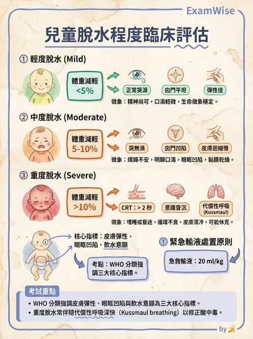 護理師 - 兒童消化系統疾病 - AI 圖文解析預覽