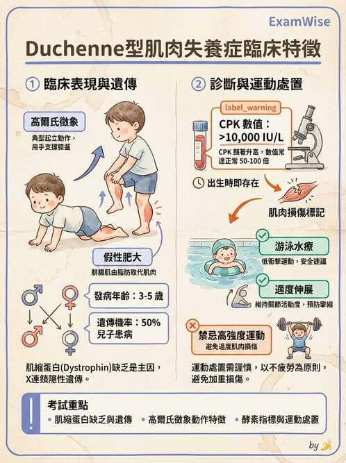 護理師 - 兒童神經肌肉骨骼疾病 - AI 圖文解析預覽