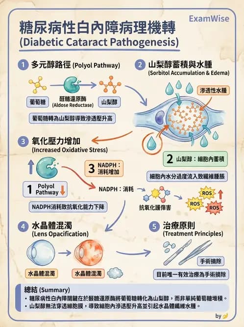 驗光生 - 青光眼與水晶體疾病 - AI 圖文解析預覽
