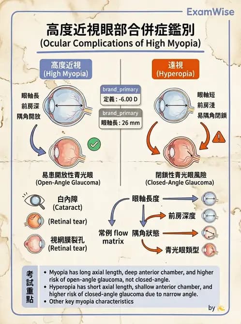 驗光生 - 視網膜與玻璃體疾病 - AI 圖文解析預覽