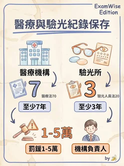 驗光生 - 執業登記、業務規範與違規罰則 - AI 圖文解析預覽