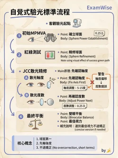 驗光生 - 雙眼平衡技術與驗光流程 - AI 圖文解析預覽