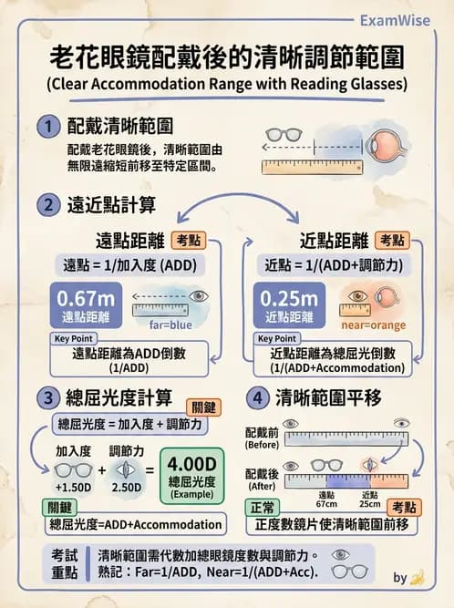 驗光生 - 近用加入度評估與處方計算 - AI 圖文解析預覽