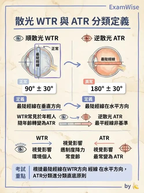 驗光生 - 散光分類與類型判斷 - AI 圖文解析預覽