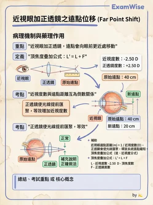 驗光生 - 屈光不正基礎:近視、遠視與視網膜影像 - AI 圖文解析預覽