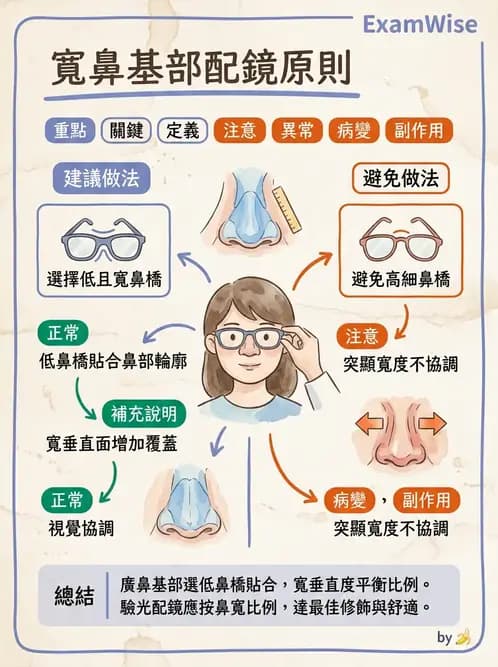 驗光生 - 鏡架材料、規格測量與特殊用途眼鏡 - AI 圖文解析預覽