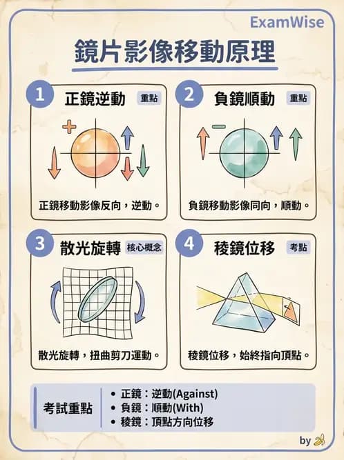 驗光生 - 驗度儀使用、PD量測與鏡框配製參數 - AI 圖文解析預覽