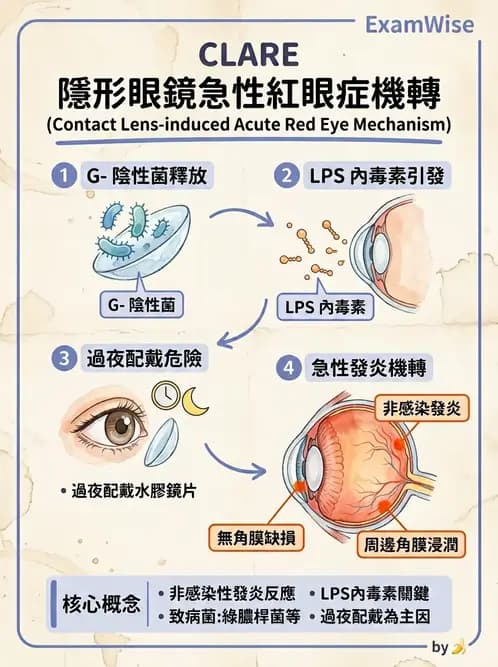 驗光生 - 感染性與炎症性角膜結膜炎 - AI 圖文解析預覽