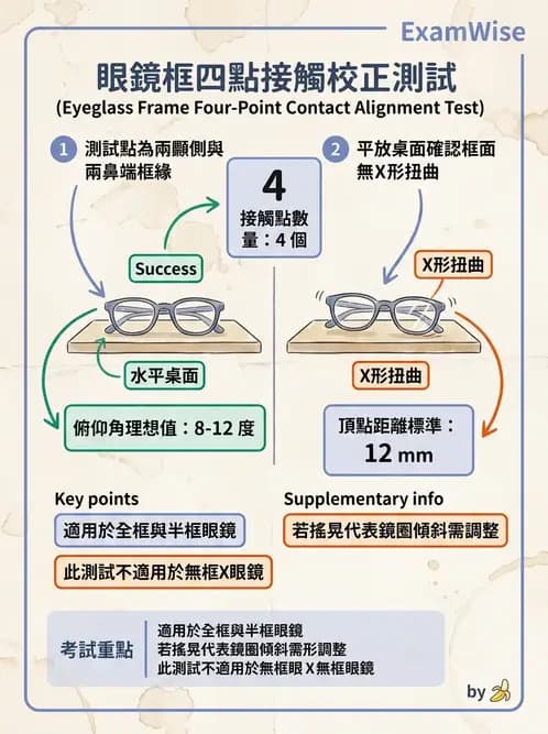 驗光生 - 鏡架調整與裝配實務 - AI 圖文解析預覽
