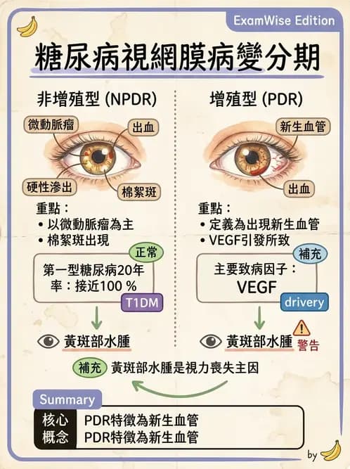 驗光生 - 視網膜與玻璃體疾病 - AI 圖文解析預覽