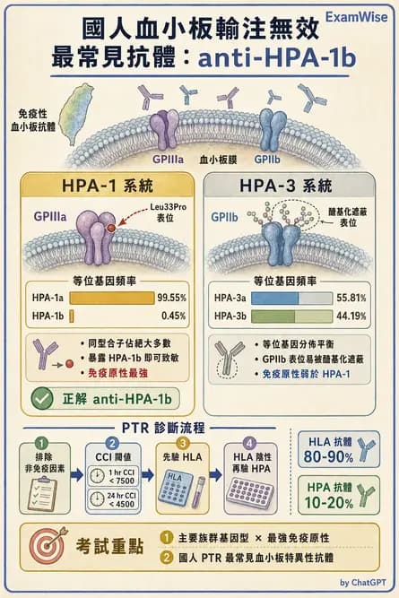 醫檢師 - 輸血反應與血庫品管 - AI 圖文解析預覽