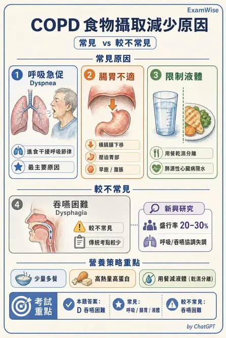 營養 - 呼吸系統疾病 - AI 圖文解析預覽